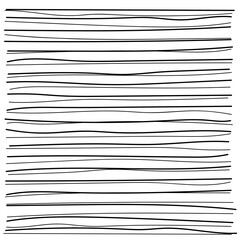 Drawn lines. Doodle Background pattern stripe black and white. Horizontal stripes pattern. Abstraction.