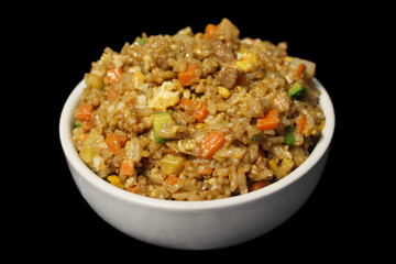 fried rice with vegetables