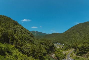 Naklejka premium Landscape skyline
