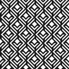 Seamless abstract geometric pattern with elements of corners and rhombuses