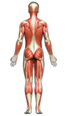 3d rendered medically accurate illustration of a male muscle system