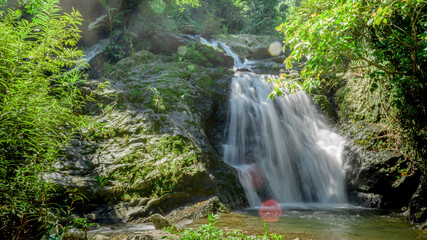 waterfall in the woods