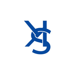 vector of letter ks linked 3d design fit for emblem logo