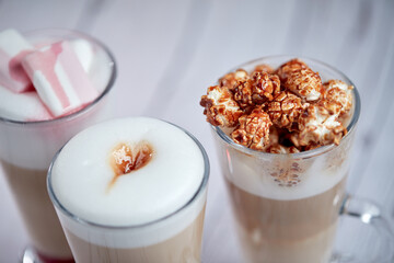 different kinds of coffee drink