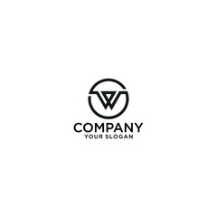 The initial logo of the SW company was a dark circle