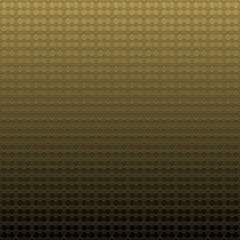 Gold pattern illustration, bas-relief effect with repeated geometric shapes covering the background. Design for motifs, web, wallpaper, digital graphics and artistic decorations.