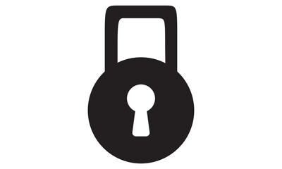 Locker security icon. vector graphics