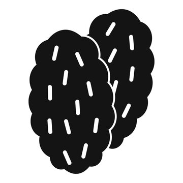 Thymus icon. Simple illustration of thymus vector icon for web design isolated on white background