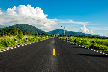 Fototapeta premium road to the mountains