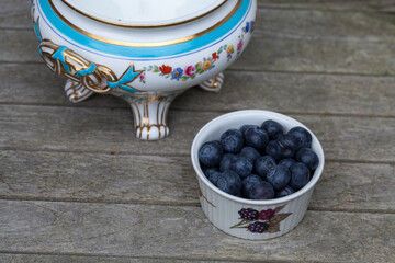 blueberries in a bowl