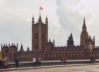 Obraz na płótnie Canvas Westminster Bridge and Big Ben