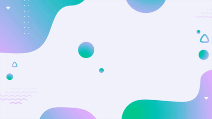 Colorful geometric background, Covers with minimal design, Fluid shapes composition. 