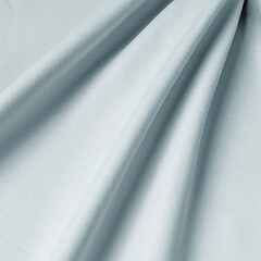 Fototapeta premium Fabric with natural texture, Cloth backdrop. Plain light blue linen fabric.