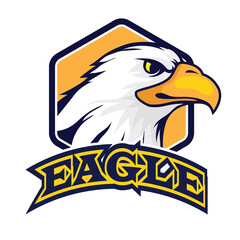 eagle logo for your business company. vector illustration
