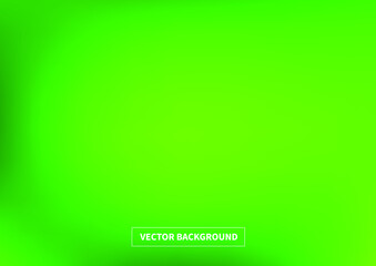 New green light abstract background