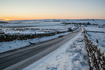 Snowy Northumberland