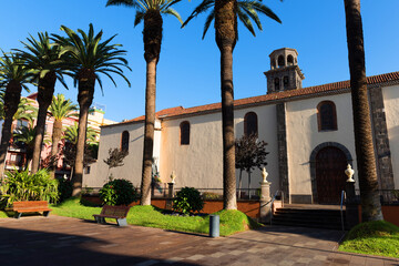 Fototapeta na wymiar Architectural detail in San Cristobal de la Laguna, Tenerife, Canary Islands