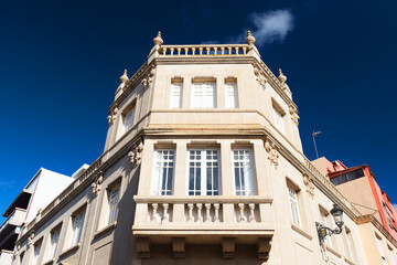 Fototapeta na wymiar Architectural detail in Santa Cruz de Tenerife, Canary Islands, Spain