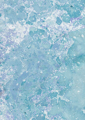 Abstract background, monotype, 
hand painted texture. Marble abstract background blue, pink, purple hue. Nature marbling artwork texture.