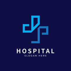 Health logo with initial letter D L, L D, D L logo designs concept. Medical health-care logo designs template.