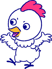 チキンのキャラクター