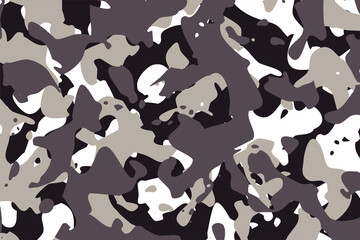 camouflage pattern texture in gray shades background © starlineart