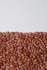 unshelled peanuts on the table