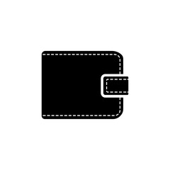 Vector Icon Wallet in a Trendy Flat Design