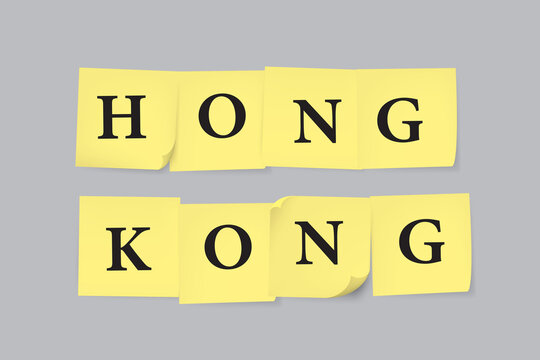 Post a Hong Kong memo on the wall