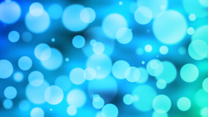 Abstract bokeh lights with soft focus light background