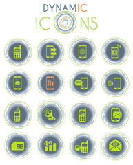 mobile connection dynamic icons