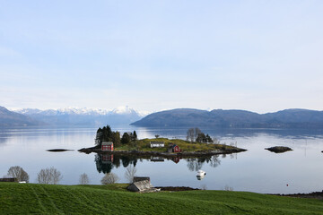 Social distancing made easy at this home in Norway