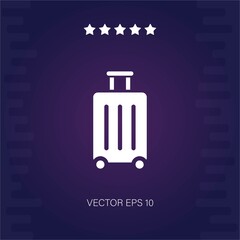 luggage vector icon