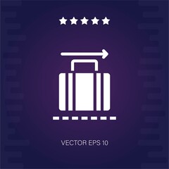luggages vector icon