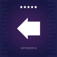 left vector icon