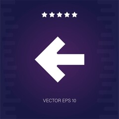 left vector icon