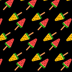 スイカバー　パターン