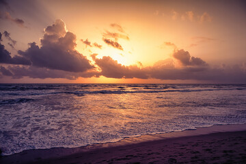 Fototapeta na wymiar Beautiful Beach of Goa, Famous tourist destination, Goa, India