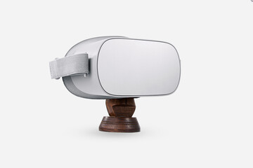 VR-Virtual reality device High quality image isolated on white background