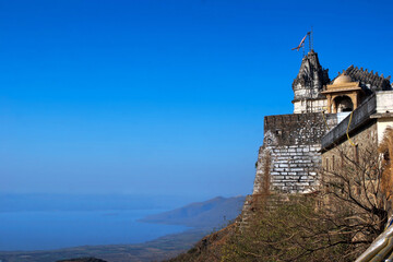 Jain temples on top of Shatrunjaya hill. Palitana (Bhavnagar district), Gujarat, India
