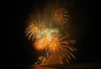 Bahrain National Day fireworks on December 15, 2018