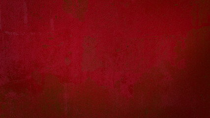 old dirty red stucco concrete wall texture background. old vintage and rustic concept background....