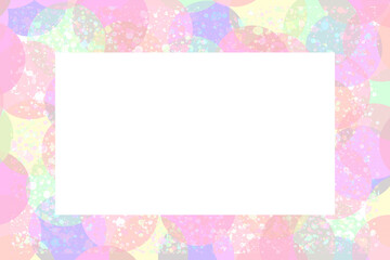 abstract pastel background romantic card