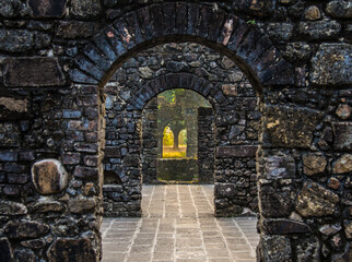 entrance to the old castle