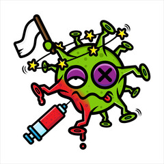 vector design injects vaccines into the virus and gives up