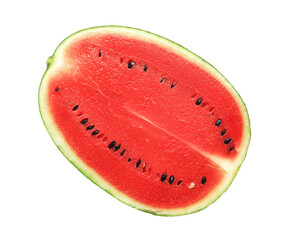 Watermelon sliced isolated on white background
