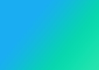 Gradient green and blue, gradation background image.
