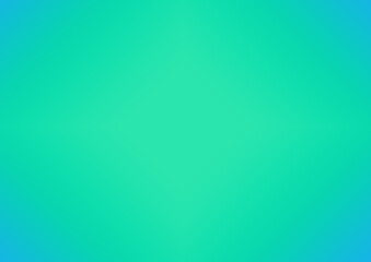 Gradient green and blue, gradation background image.