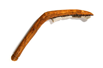Stone Age Sickle on white Background