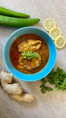 chapala pulusu - fish curry as south indian style - andhra pradesh curry